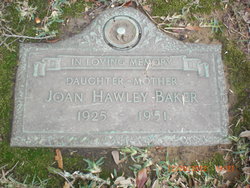 Joan <I>Hawley</I> Baker 