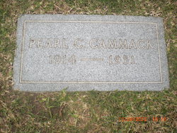 Pearl Cathryn <I>Fore</I> Cammack 