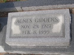 Agnes <I>Giddens</I> Boyd 