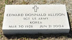 Sgt Edward Donnald Allison 