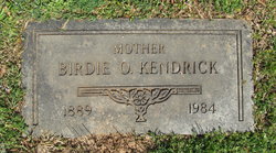 Birdie O. Kendrick 