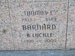 B Lucille <I>Andrew</I> Barnard 