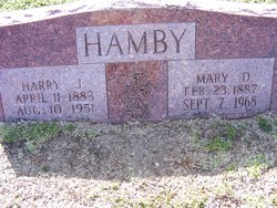 Mary Daisy <I>Robinson</I> Hamby 
