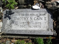 Timothy N Cain II