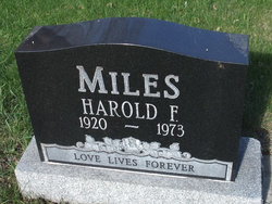 Harold F Miles 
