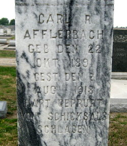 Carl Rudolph Afflerbach 