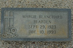 Margie Lee <I>Blanchard</I> Bearden 
