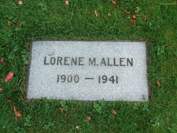 Lorene M <I>Flagler</I> Allen 