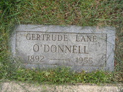 Gertrude Marie <I>Lane</I> O'Donnell 
