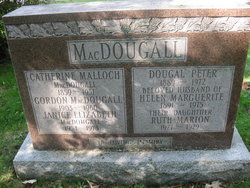 Catherine Ann <I>Malloch</I> MacDougall 