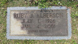 Ruby J. Alberson 