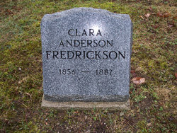 Clara <I>Andersdotter</I> Fredrickson 