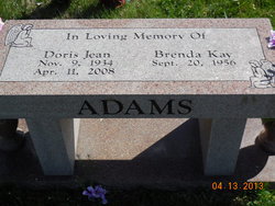 Doris Jean <I>Adkins</I> Adams 