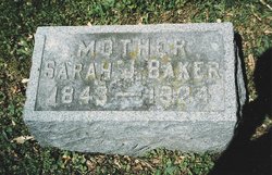 Sarah Jane <I>Shriver</I> Baker 
