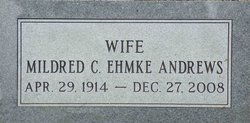Mildred C. <I>Ehmke</I> Andrews 