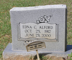 Edna <I>Cutrer</I> Alford 
