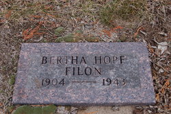 Bertha <I>Hopf</I> Filon 
