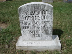 Lilly Mae <I>Pearson</I> Atkinson 