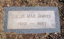 Lillie Mae <I>Dean</I> Jones 