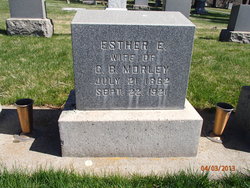 Esther E. <I>Phillips</I> Morley 