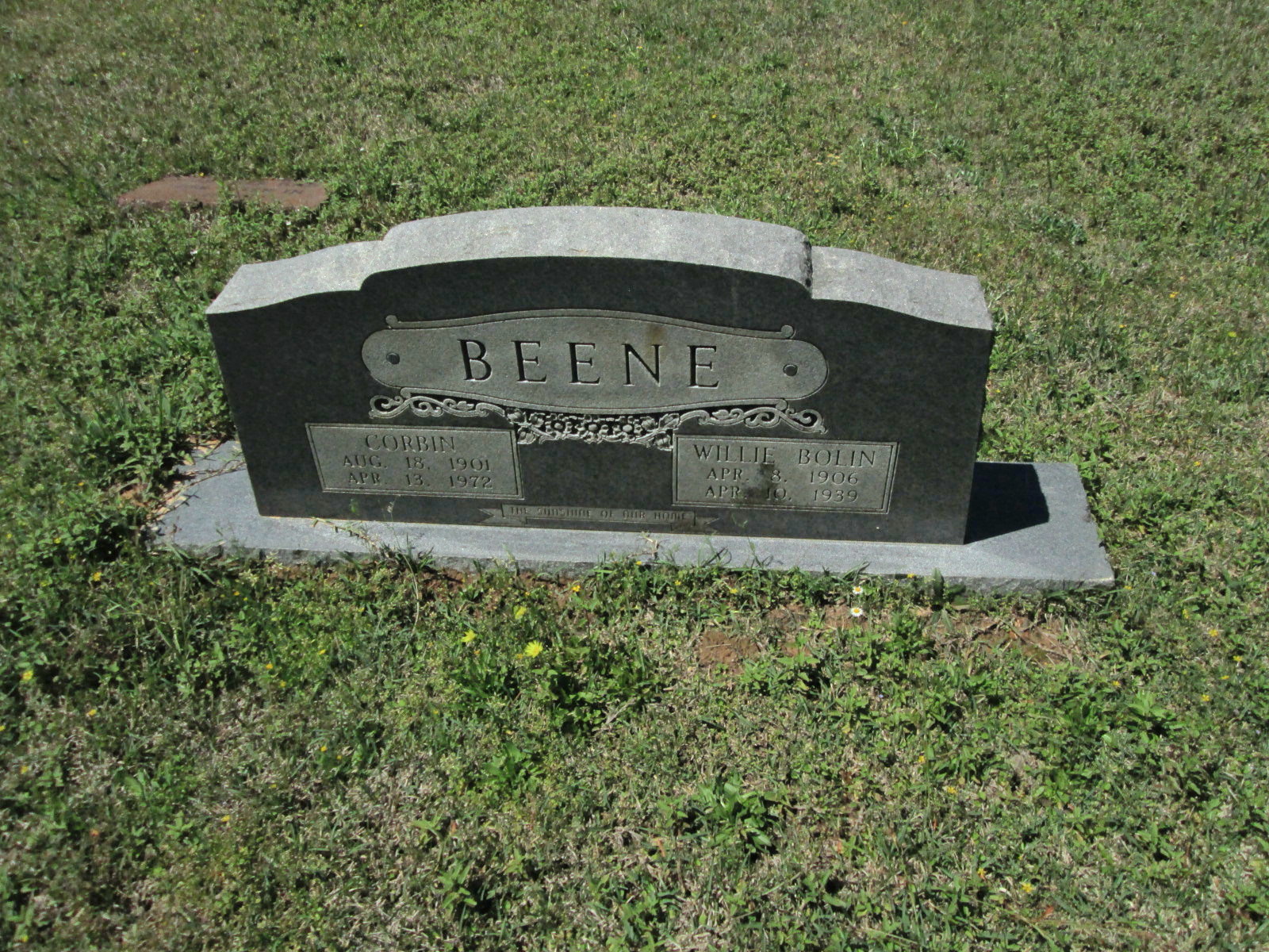 Corbin William Beene (1901-1972) - Find a Grave Memorial