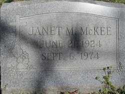 Janet M McKee 