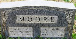 Clemmie Bell <I>Bennett</I> Moore 