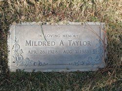 Mildred Alene <I>Lovelady</I> Taylor 