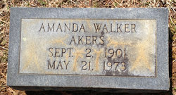 Amanda <I>Walker</I> Akers 