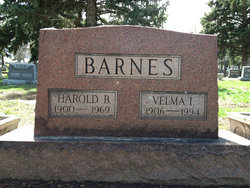 Velma Irene <I>McNeill</I> Barnes 