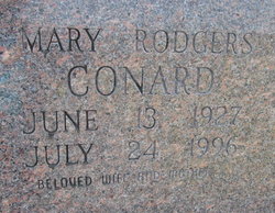 Mary E. <I>Rodgers</I> Conard 