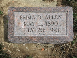 Emma B. <I>Larrick</I> Allen 