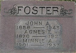 Agnes Elizabeth <I>Robertson</I> Foster 