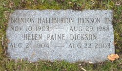 Brenton Halliburton Dickson III