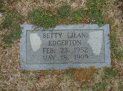 Betty Jean Edgerton 