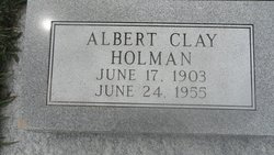Albert Clay Holman 