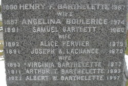 Angélina <I>Boulerice</I> Barthelette 