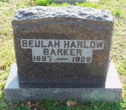 Beulah May <I>Harlow</I> Barker 