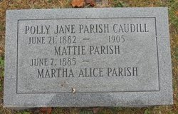 Polly Jane <I>Parish</I> Caudill 