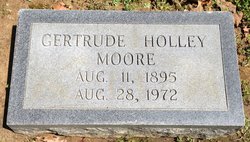 Gertrude <I>Holley</I> Moore 