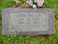 Addie Mae <I>Brown</I> Loy 