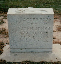Agnes Aggie <I>Bush</I> Jones 