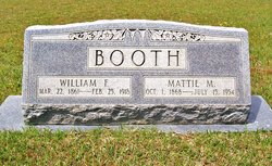 Martha “Mattie” Booth 