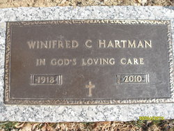 Winifred C. “Winnie” <I>Reifsnyder</I> Hartman 