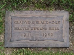 Gladys Pauline <I>Mills</I> Blackmore 