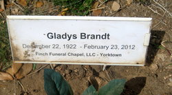 Gladys Burnis <I>Weiss</I> Brandt 