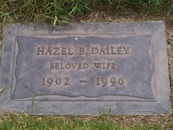 Hazel B <I>Mills</I> Dailey 