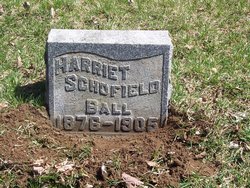 Harriet H <I>Schofield</I> Ball 