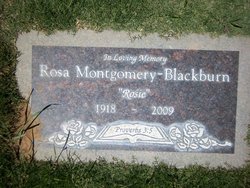 Rosa “Rosie” <I>Montgomery</I> Blackburn 