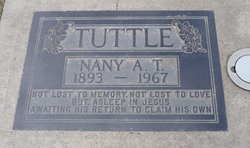 Nany Augusta Theresa “Nannie” <I>Broback</I> Tuttle 